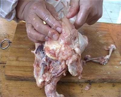 厨师必学整鸡去骨,凤爪去骨—图解